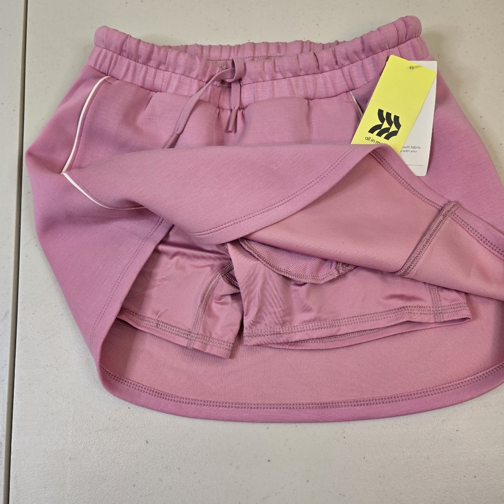 NWT All In Motion Girl's Airy Sleek Skort Rose Pink L XL - Picture 13 of 14